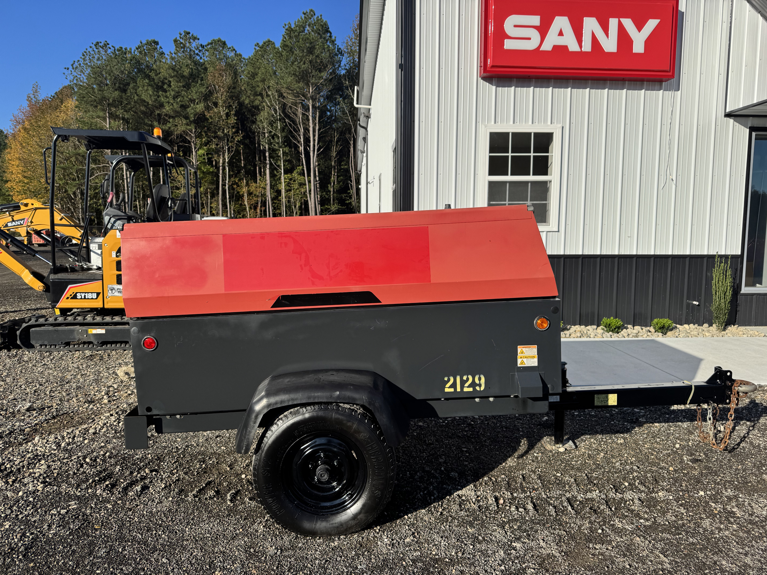 2013 Chicago Pneumatic CPS 185 JD Air Compressor